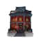 Wizardi 3" Christmas Village Town Hall Tabletop Decoration